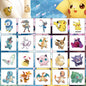 20pcs Pikachu Stickers Cartoon Decals Toys Waterproof Birthday Gift DIY Journal Decoration Reward Stickers