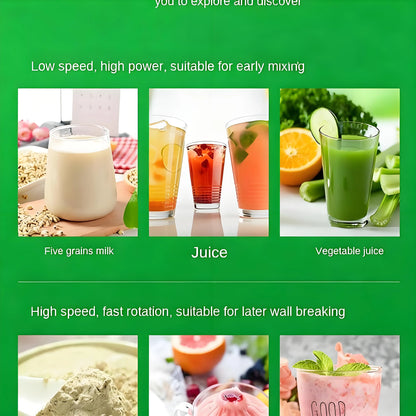 Home Use BPA-Free Jar Blender Perfect for Drinks 6 Free Gifts Included