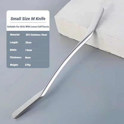 Gua Sha Scraping Massage Tool For Large Muscles Soft Tissue Mobilization 304 Stainless Steel Fascia Knife M Guasha Therapy