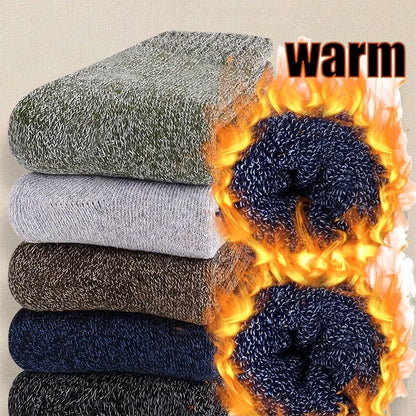 3/5/15 Pairs Men Solid Color Socks  Fashionable Simple Versatile Winter Socks Are Soft Comfortable Lightweight Casual In Length