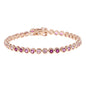 Various Shaped Geometric Bezel Cubic Zirconia 5A CZ Tennis Chain Bracelet Classic Fashion Women Jewelry