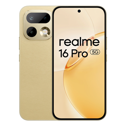 New Arrival realme 16 Pro 5G Smartphone European Version 200MP LumaColor Camera 6500nit AMOLED Display 6500mAh Battery NFC