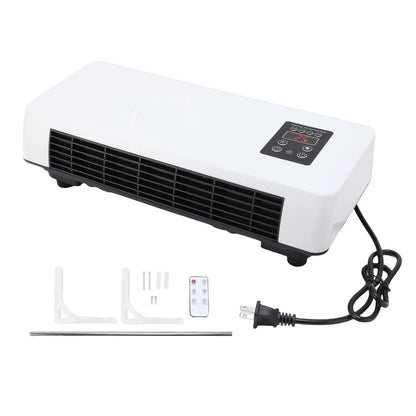 Wall Mounted Heater Cooler Energy Efficient Climate Control Small Cooling Heater Machine for Home Bedroom