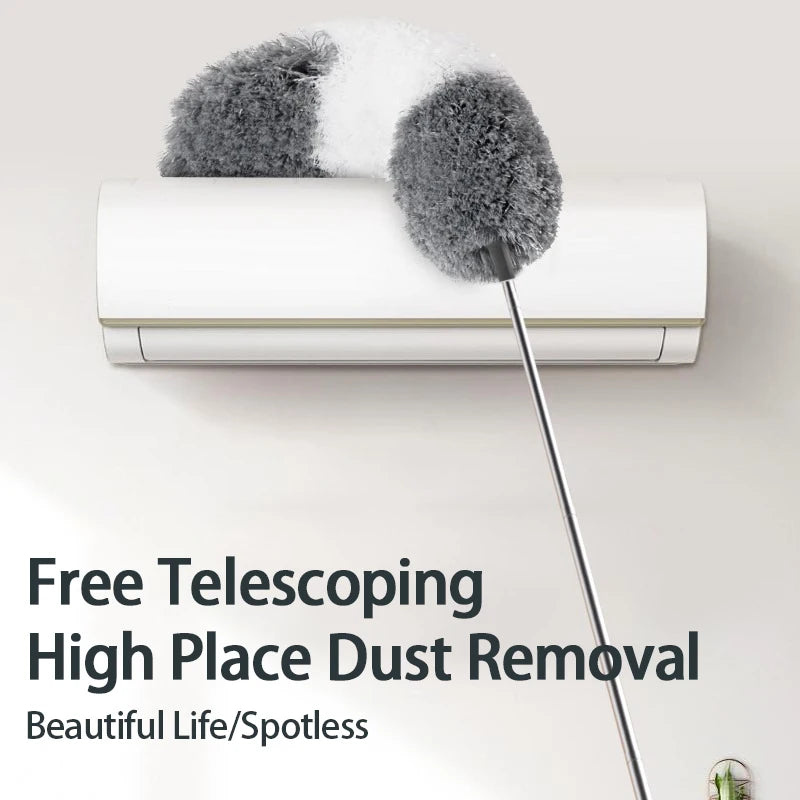 Extendable Microfiber Duster Retractable Duster Brush Household Cleaning Tools Dust Remover Brush For Dust Cleaning CCD001