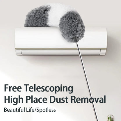 Extendable Microfiber Duster Retractable Duster Brush Household Cleaning Tools Dust Remover Brush For Dust Cleaning CCD001