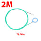 Car Sunroof Drain Hole Cleaning Brush Flexible Stainless Steel Tube Pipe Cleaner Sweeper Tool For Truck Refrigerator Door Window