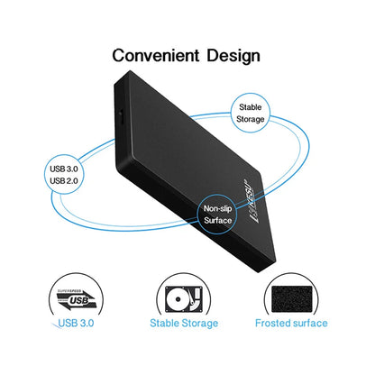 KESU HDD 2.5" Portable External Hard Drive 2TB/1TB/500GB/750GB USB3.0 Disk Memory for PC Tablets PS4 Notebook Desktop Computer