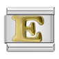 Hapiship 2024 New Fashion 26 English Letters Italian Charm Links Fit 9mm Stainless Steel Bracelet Making Women Jewelry DJ110