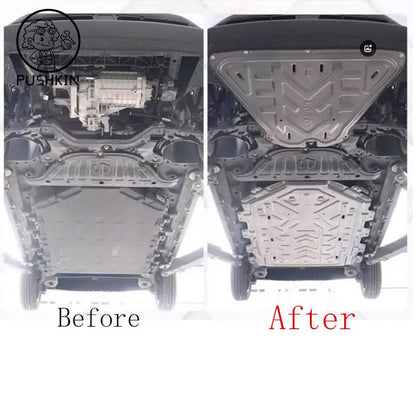 For Leapmotor T03 2026 2025 2024 Accessories Engine Guards Steel Alloy Plastics Engine Protection Device