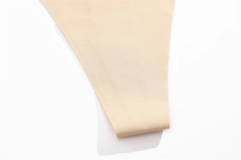 4PcsSet Seamless Ultra-thin Underwear Women Sexy Thin Belt Panties Female High Stretch Thongs Girls Breathable G-String Lingerie
