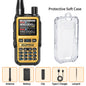 Baofeng UV-5R Mini Walkie Talkie Bluetooth Programming APP Long Range 999 Channels Radio With Protective Case Tactical Antenna