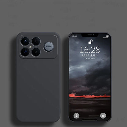 For Xiaomi POCO F8 Ultra Case Liquid Silicone Plain Rubber TPU Soft POCO F8 Ultra Cover Phone Protector Cover POCO F8 Pro Case
