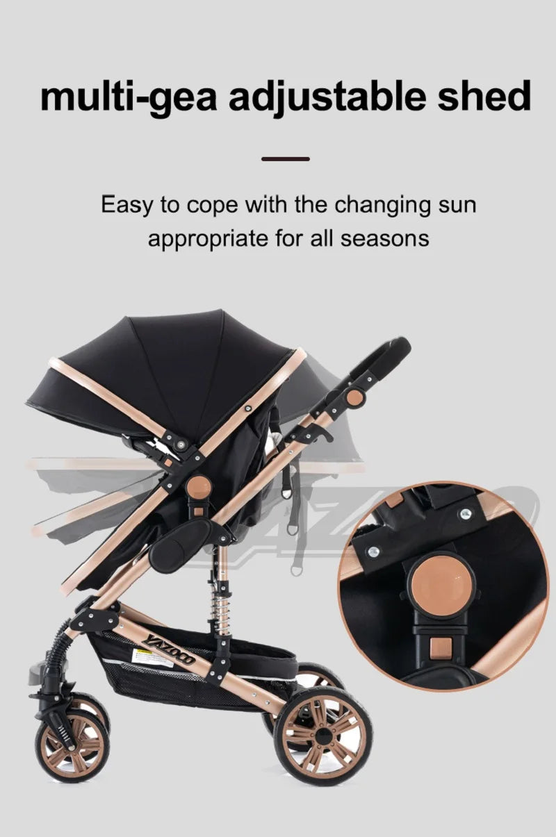 Baby stroller 3 in1,four wheel stroller,2 in 1 baby car,Lightweight strollers,Mutifunction Strollers,baby carriage,Poussette