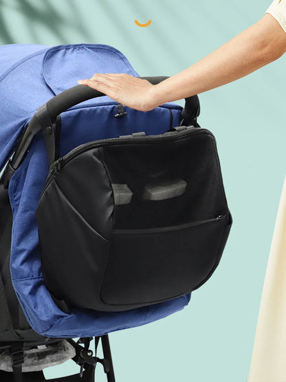 Univerisal Stroller Travel Bags Hanging Bag 2in1 Mummy Backpack High Capacity Baby Strollers Accessories Storage Bags Fit YOYO