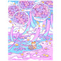 DIY Cartoon Diamond Painting AB Rhinestone Embroidery Landscape Mosaic Cross Stitch Handmade Art Set Children Room Decoration