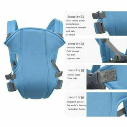 Adjustable Breathable Baby Carrier Backpack Breathable Front Facing Infant Comfortable Sling Backpack Pouch Wrap Baby Kangaroo