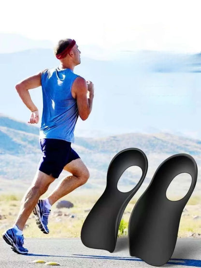 Orthotic Insoles For Flat Feet O-Shaped Legs And Plantar Fasciitis - Unisex Arch Support Shoe Inserts