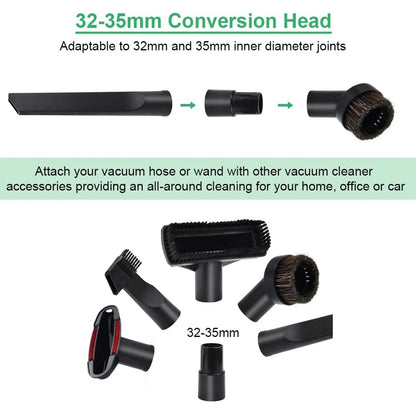 A09G-6-Piece Vacuum Cleaner Attachments, Universal Vacuum Attachments, for Karcher, Miele, Siemens, AEG, Bosch