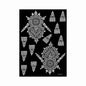 Flower Tattoo Stencil Reusable Henna Template for Hand and Body Henna Tattoo Design for Wedding Festival Party Tattoo Tools