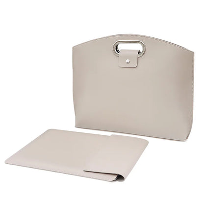 Laptop Bag Men Women Business Portable Computer Case Storage Purses Hand Document Bags Luxury Upscale Tote Waterproof Briefcase