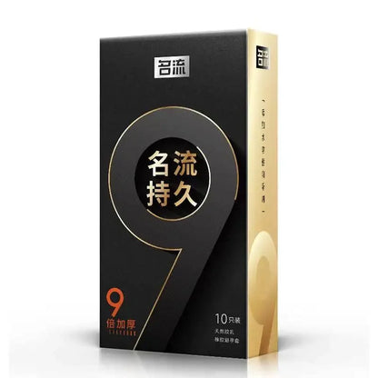 10pcs 9x PERSONAGE Extra Thick Ejaculation Dotted Condoms Physical Delay Smooth Lubrication Intimate Sex Toys Adult Goods