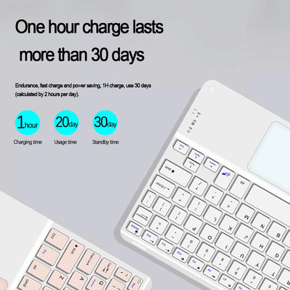 Touchpad Bluetooth Keyboard For Smart Phone PC Computer Laptop Wireless Keyboard  For iOS Android Windows for iPad Keyoboard