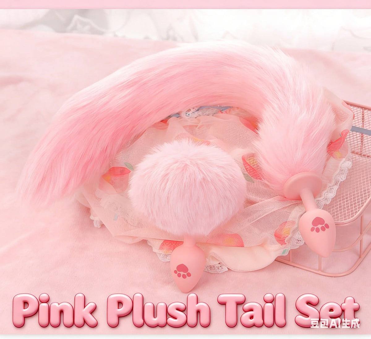 Cat Paw Anal Plug Adult Couple Games Butt Plug Erotic Product Penetration Anal Toy with Hairball Fox Tail Sex Toys for Men Women