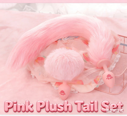 Cat Paw Anal Plug Adult Couple Games Butt Plug Erotic Product Penetration Anal Toy with Hairball Fox Tail Sex Toys for Men Women