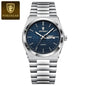 POEDAGAR Top Business Man Watch Luminous Waterproof Stainless Steel Men Wristwatch Date Week Quartz Fashion Casual Men's Watches