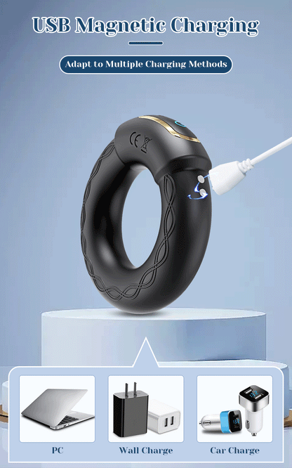 APP Bluetooth Vibrator for Men Cock Ring Penis Vibrating Penis Delay Trainer Cock Ring Glans Massager Male Sex Toys for Adult 18