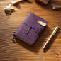 Fromthenon Leather TN Travel Notebook Handbook Diary First Layer Cowhide Diary Handbook Notes Handmade Loose-leaf Notebook