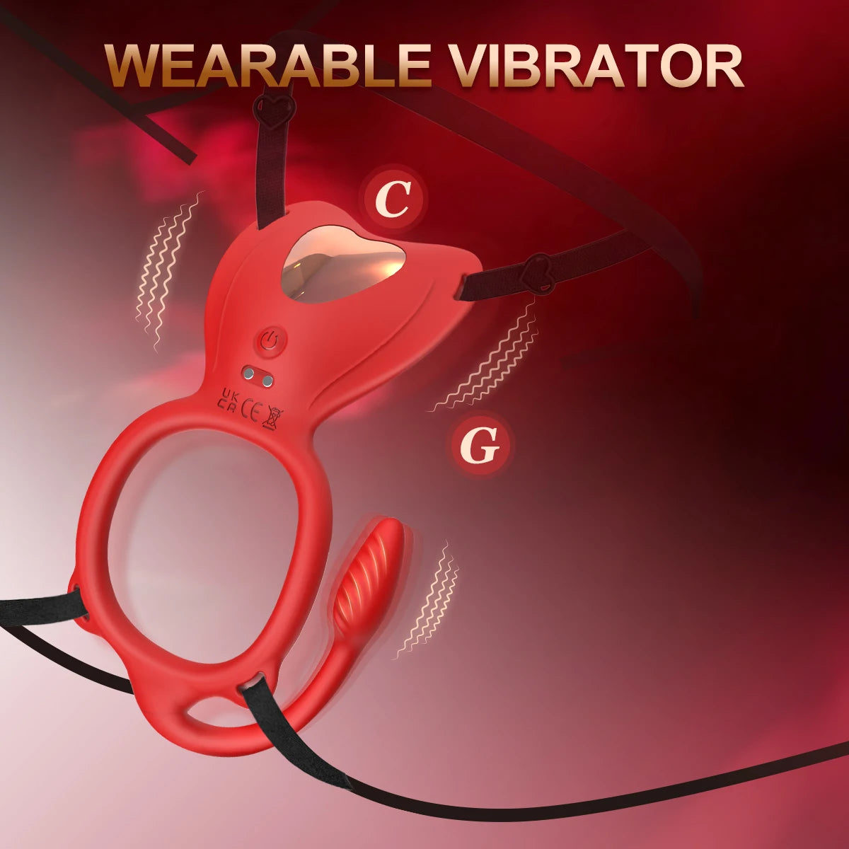 App Control Wearable Panty Vibrator Female 9 Vibration with Wireless Control Penis Ring Clitoral Stimulator Adult Sexy Toys 18+