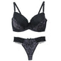 2022 New Bras Set For Womens Sexy Plus Size Female Lingerie Embroidered Lace 34/75 36/80 38/85 40/90 42/95 BCDE Cup Underwear
