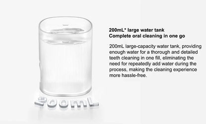 New MIJIA Portable Oral Irrigator 2 Dental Teeth Whitening Flosser bucal tooth Cleaner vibration waterpulse Water Thread