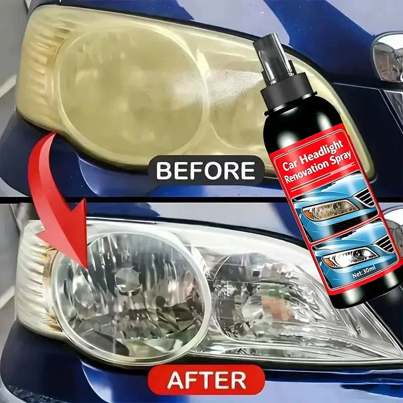 Spray & Shine — No More Haze or Yellow