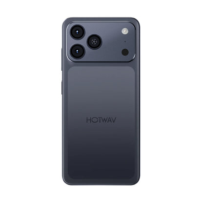HOTWAV A17 Pro Max Smartphone 6.75'' 120Hz 4GB 256GB Mobile Phone Android 15 5160mAh Thin Cellphone with 3.5mm Headphone Jack