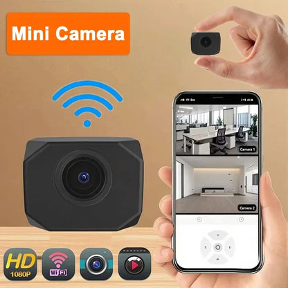 4K 1080P HD Mini WiFi Camera AP Hotspot Remote Monitor Portable Small Camcorder Home Security Surveillance Smart Camera 2026