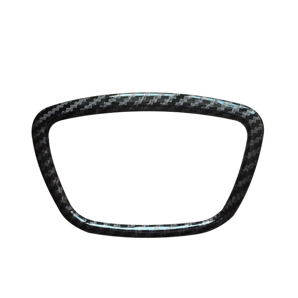 Carbon Fiber Car Steering Wheel Ring Trim Sticker Cover Auto Decoration Accessories For Audi A4 B6 B7 B8 A6 C6 A5 Q7 Q5 A3 8P S3