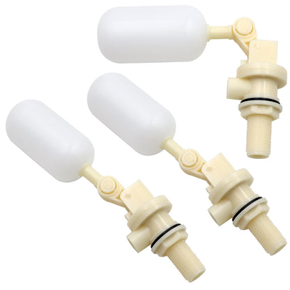 3Pcs Water Tank Float Valve 1/2" for Automatic Water Bowl Horse Cattle Goat Sheep Pig Dog Water Trough Farm Supplies