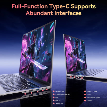 ACEMAGIC Gaming Laptop AMD Ryzen 9 6900HX 16GB LPDDR5 RAM 512GB PCIe SSD Upgradable 16" FHD Display Screen Laptop With Radeon