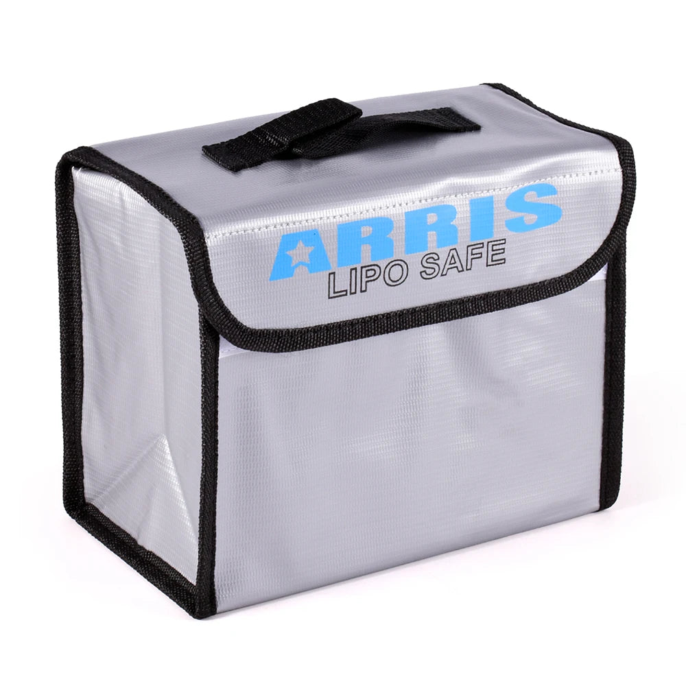 Lipo Guard Safety Bag Fireproof Explosion-Proof Portable Lipo Safety Bag 215*115*155mm for RC FPV Racing Drone Car Battery Safe