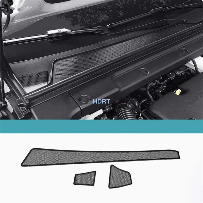 Car Styling Instrument Outlet Horn Hood Air Intake Mask Audio Trim For Leapmotor C10 2024 + Rear Trunk Speaker Cover Accessories