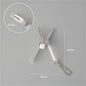 Mini Portable Small Scissors Creative Paper-cutting Notebook Tool That Can Be Extended and Folded