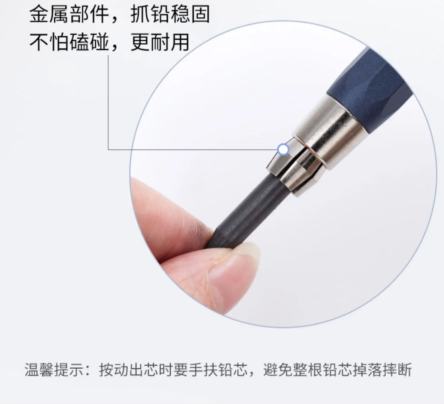 Sketch up 5.6mm Mechanical Graphite Pencil Clutch with Built Sharpener for Woodworking Architect Art Painter Drawing Drafting
