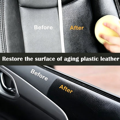 All-Purpose Auto Interior Polish, Enhance Gloss & Maintain Leather Seats Easily