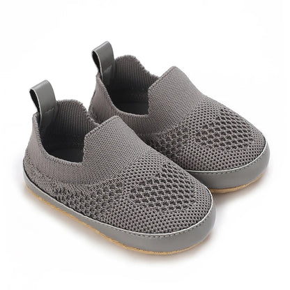 HAIZHIW 0-18M Baptism Newborn Baby Prewalker Girls Boys Casual Shoes Leather Non-Slip Soft-Sole Infant Toddler First Walkers