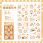 4/16 Pcs Cute Pet Club PET Stickers Pack for Junk Journal DIY Scrapbooking School Supplies Handmade Collage Creative Stationery