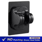 13CM Large Panel Shower 3 Modes Shower Head High Pressure Water Massage Shower Head Set with Cartridge Bathroom Accessories