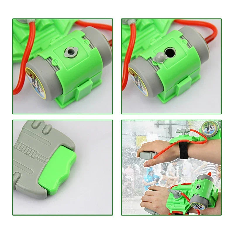 Wrist Squirt Water Guns Toy for Fighting Game In Swimming Pool Beach Outdoor Summer Water Guns for Boy and Girl Fun Gifts