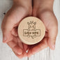 Personalised Baby First Tooth Wooden Boxes Milk Teeth Storage Collect Teeth Umbilical Save Animal with Name Keepsake Box Gifts